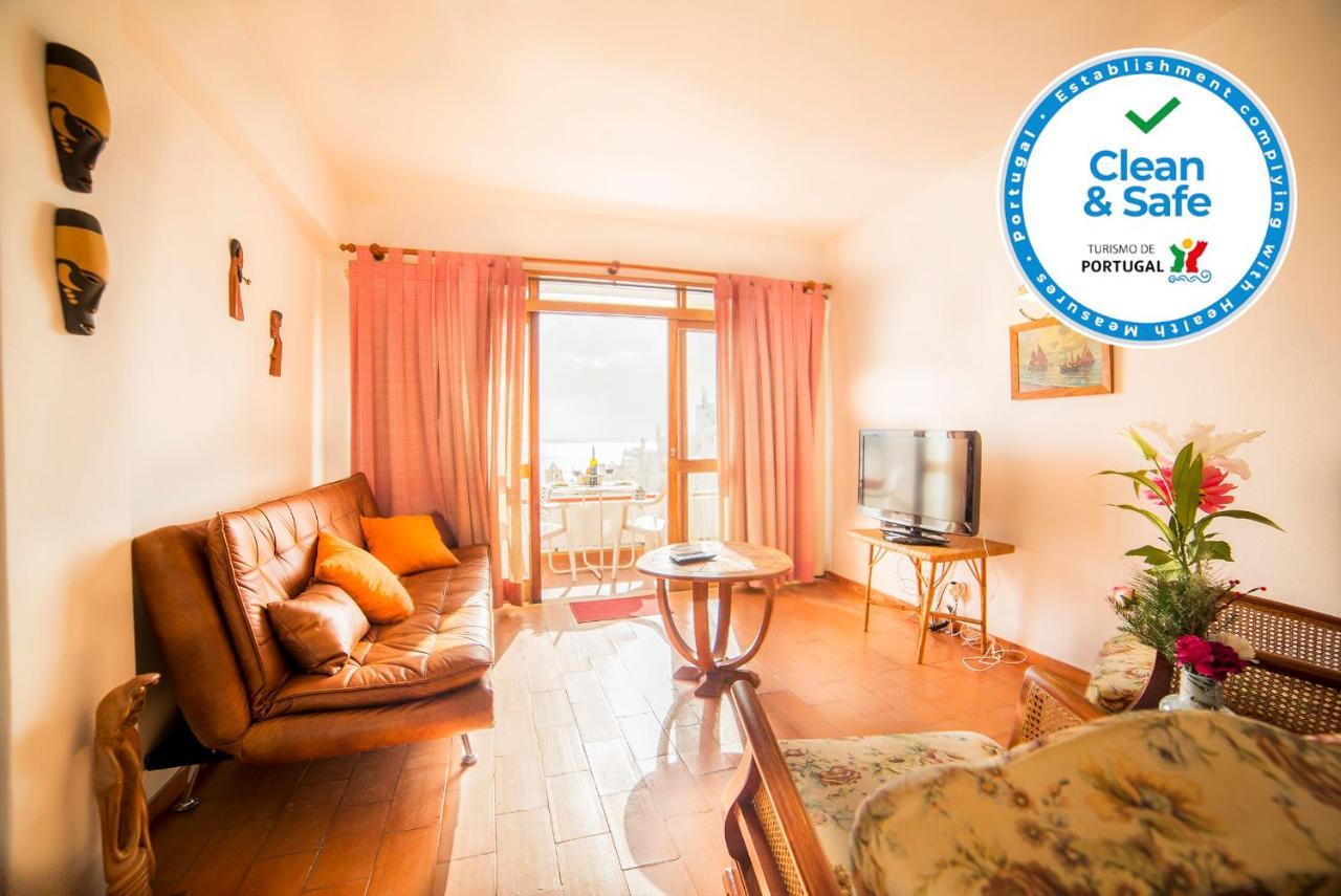 A06 - Seaview 1 Bed Apartment Praia Da Luz Luaran gambar