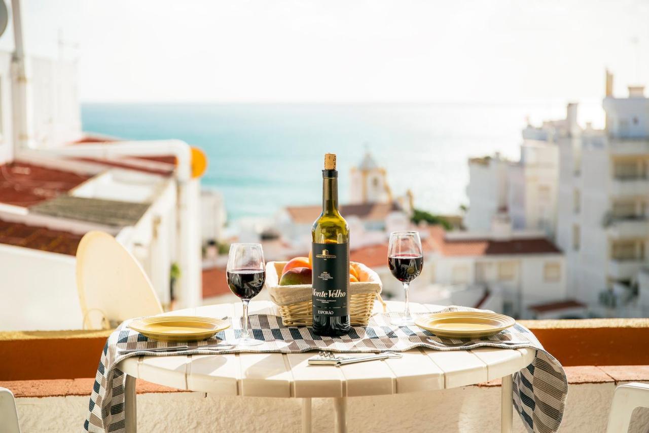 A06 - Seaview 1 Bed Apartment Praia Da Luz Luaran gambar